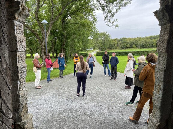 Fagskolestudenter på befaring i Trondheim